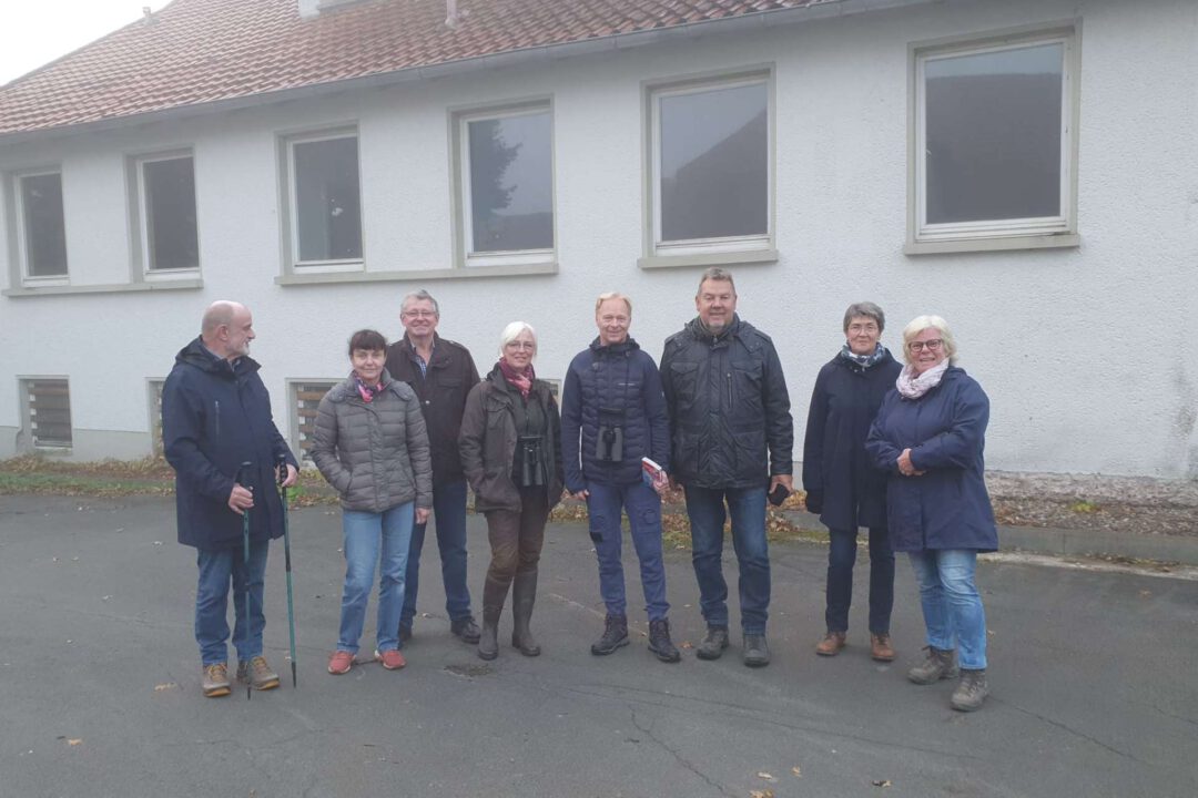 Vogelkundlicher Rundgang Start Schule