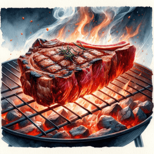 BBQ Grill Steak
