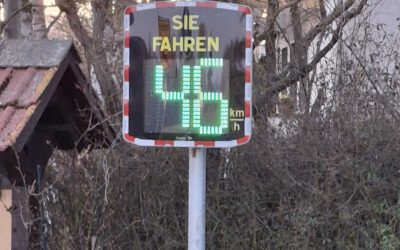 Geschwindig&shy;keits&shy;anzeige Grupenhagen